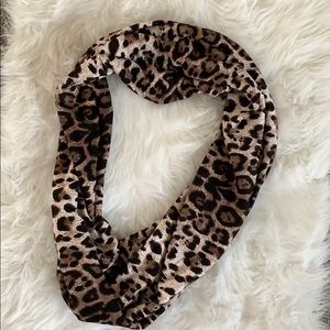 Leopard Infinity Scarf
